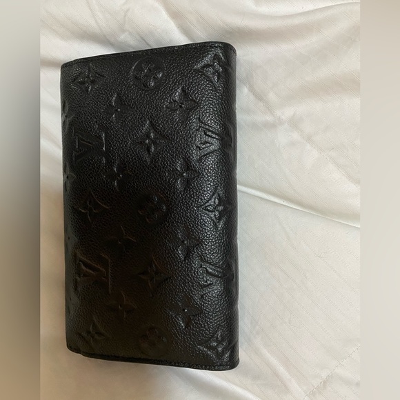Louis Vuitton Vavin Chain Wallet Monogram Empreinte Leather Black - Picture 4 of 11